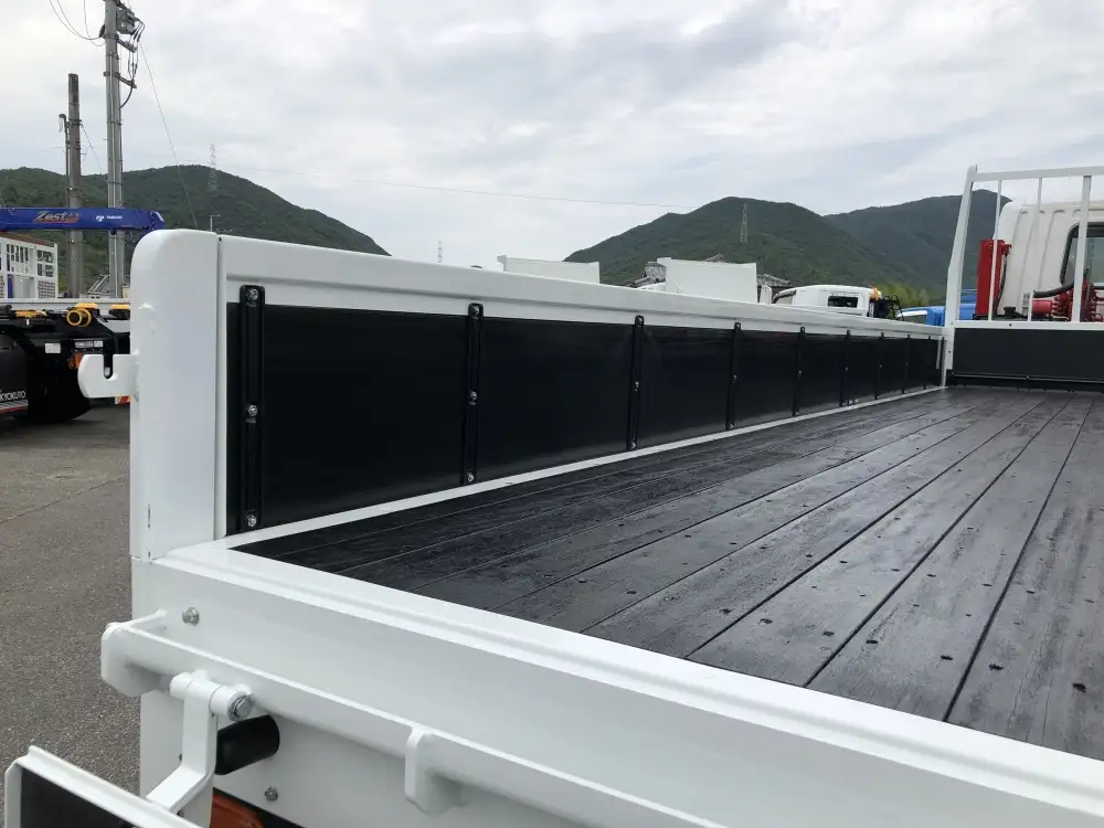 三菱 ファイター 中型/増トン 車両重機運搬 4段クレーン ラジコンの中古トラック画像4