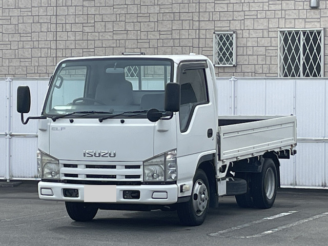 いすゞ エルフ 小型 平ボディ 10尺 TKG-NHR85A