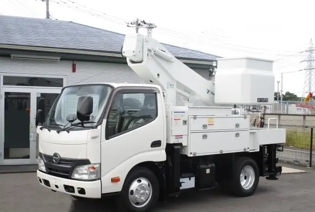 日野 デュトロ 小型 高所・建柱車 高所作業車 電工仕様 の中古トラック【車両No.174487】