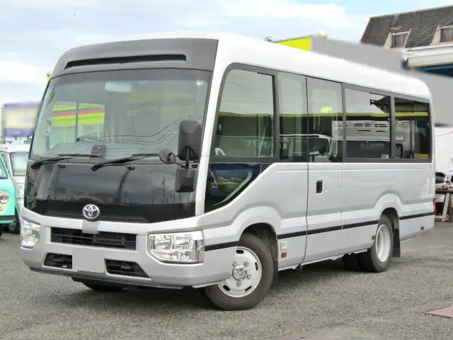 トヨタ コースター 小型 バス マイクロバス SKG-XZB60 の中古