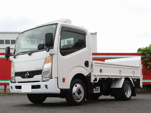 日産 アトラス 小型 平ボディ パワーゲート 床鉄板の中古トラック画像1