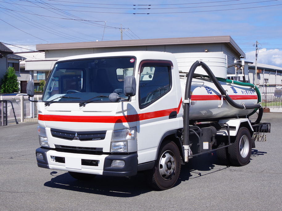 三菱 キャンター 小型 タンク車 バキューム