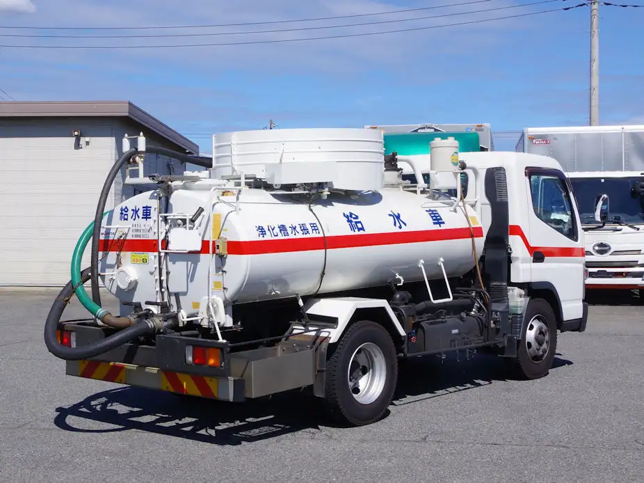 三菱 キャンター 小型 タンク車 バキューム SKG-FEB90の中古トラック画像3