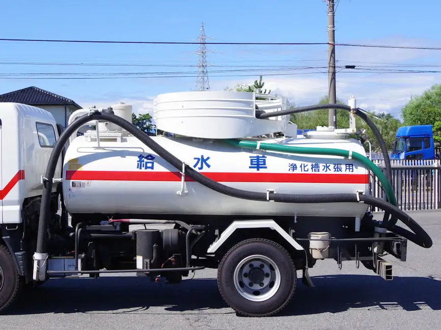 三菱 キャンター 小型 タンク車 バキューム SKG-FEB90の中古トラック画像6