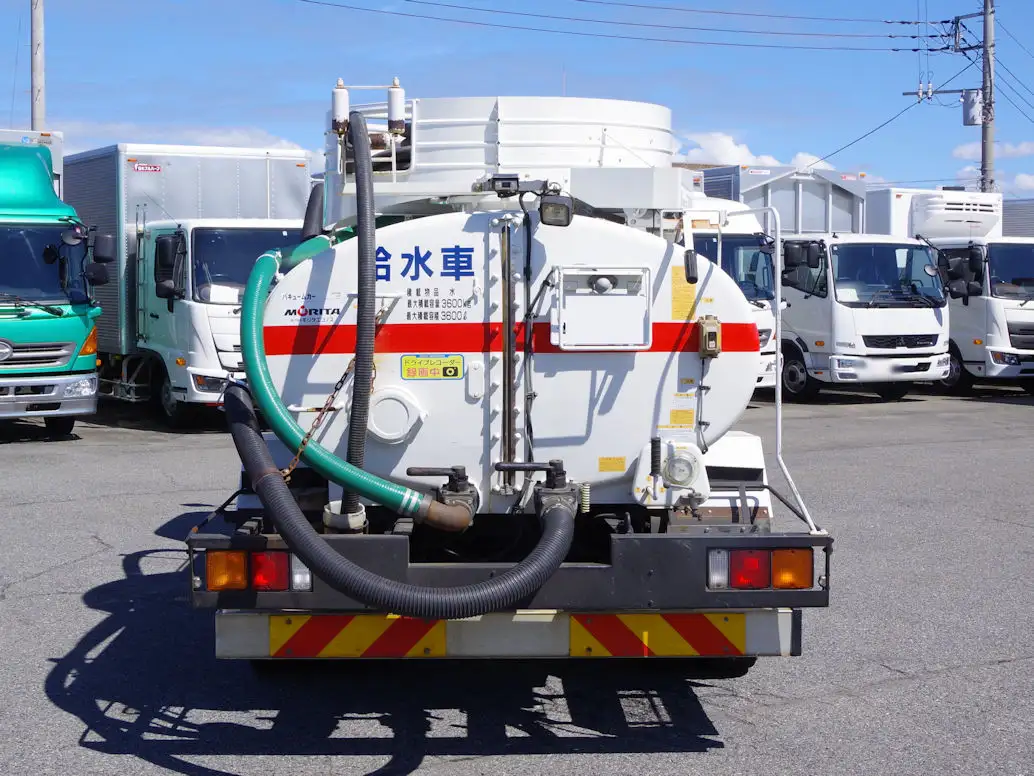 三菱 キャンター 小型 タンク車 バキューム SKG-FEB90の中古トラック画像4