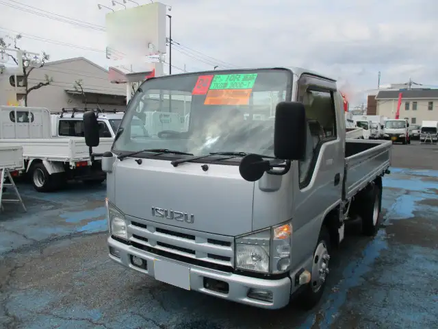 いすゞ エルフ 小型 平ボディ TKG-NKR85A H24の中古トラック画像1