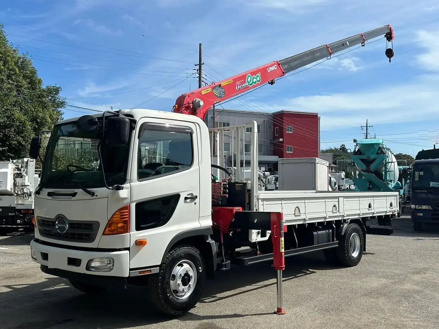 日野 レンジャー 中型/増トン クレーン付 4段 ラジコンの中古トラック画像1