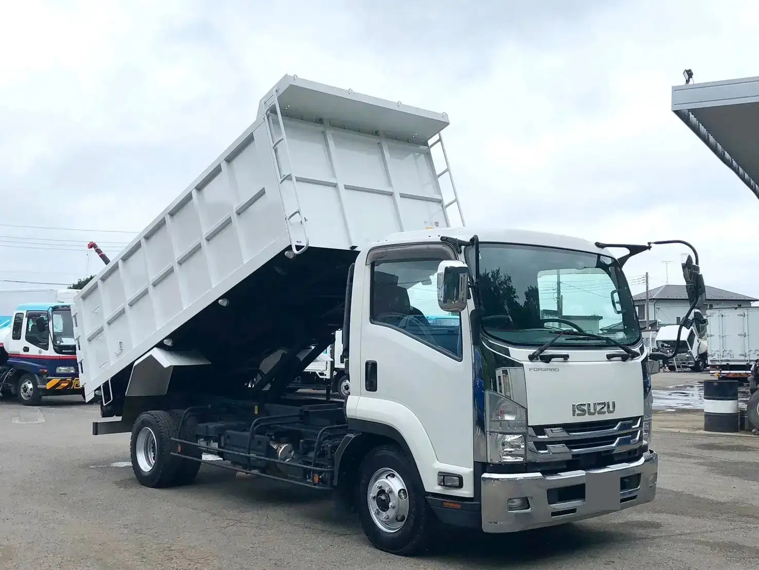 いすゞ フォワード 中型/増トン ダンプ 土砂禁 2RG-FRR90S2の中古トラック画像2