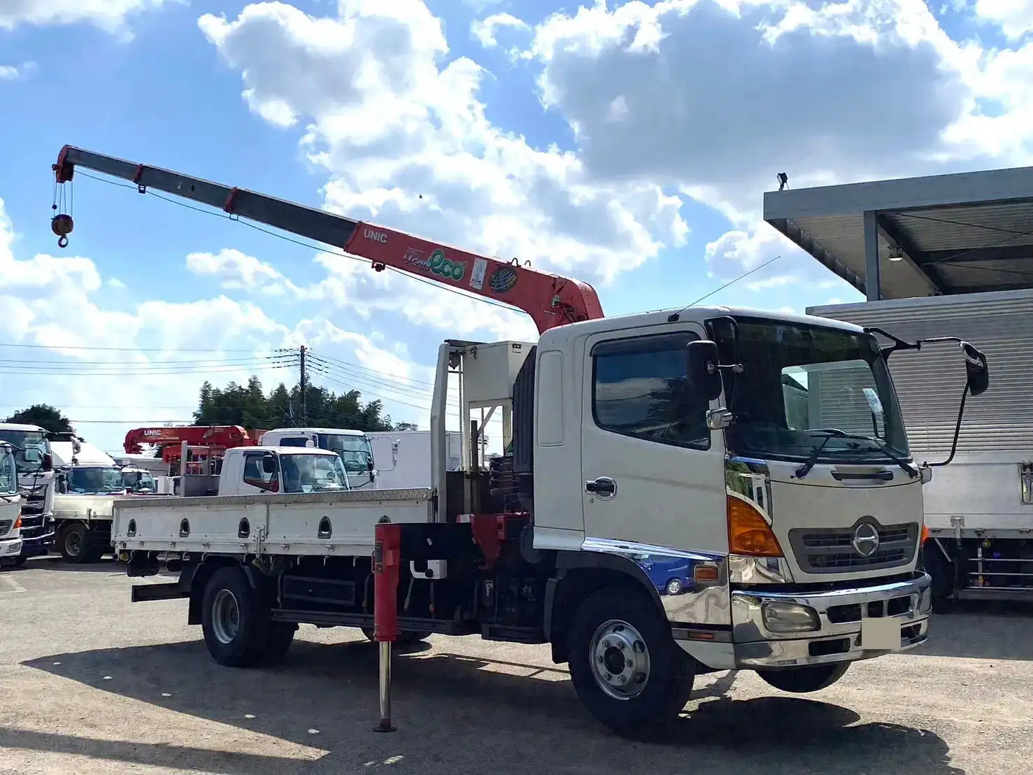日野 レンジャー 中型/増トン クレーン付 4段 ラジコンの中古トラック画像2