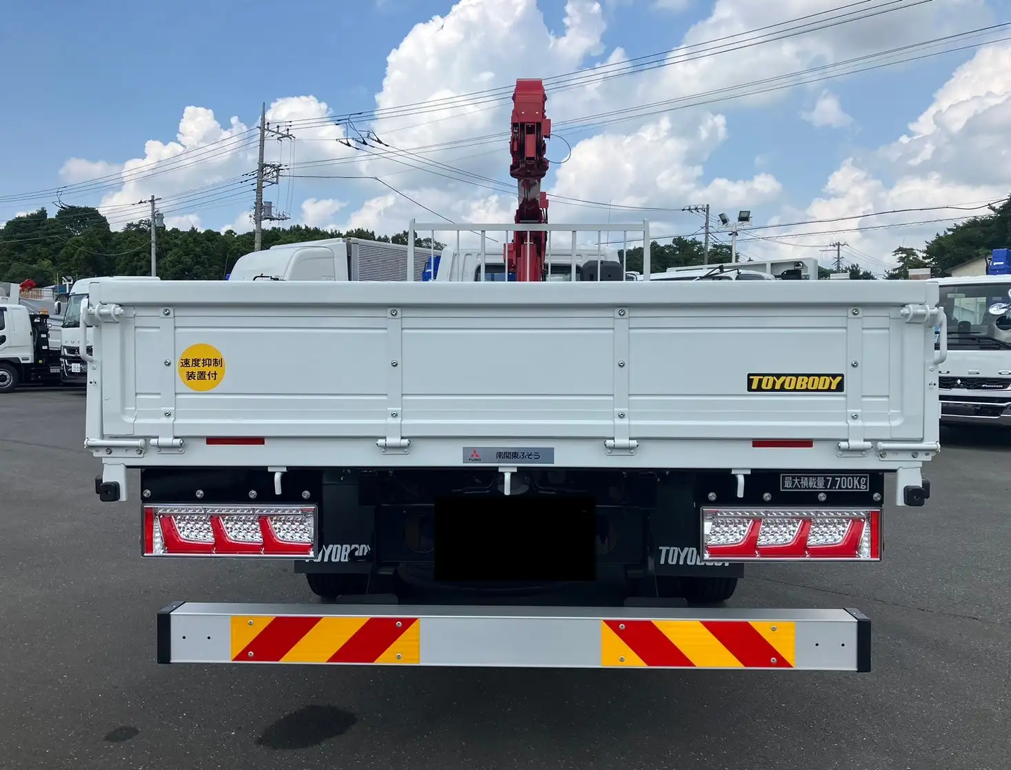 三菱 ファイター 中型/増トン クレーン付 4段 ラジコンの中古トラック画像3
