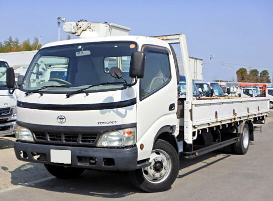 トヨタ トヨエース 小型 平ボディ 床鉄板 TKG-XZU730 の中古トラック【車両No.173727】