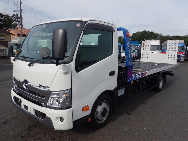 日野 デュトロ 小型 車両重機運搬 2KG-XZU722M