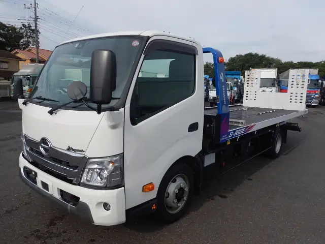 日野 デュトロ 小型 車両重機運搬 ラジコン ウインチの中古トラック画像1