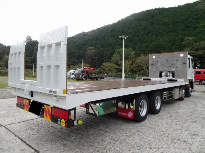 三菱 スーパーグレート 大型 車両重機運搬 ラジコン ウインチの中古トラック画像2
