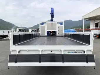 三菱 ファイター 中型/増トン 車両重機運搬 5段クレーン ラジコンの中古トラック画像3