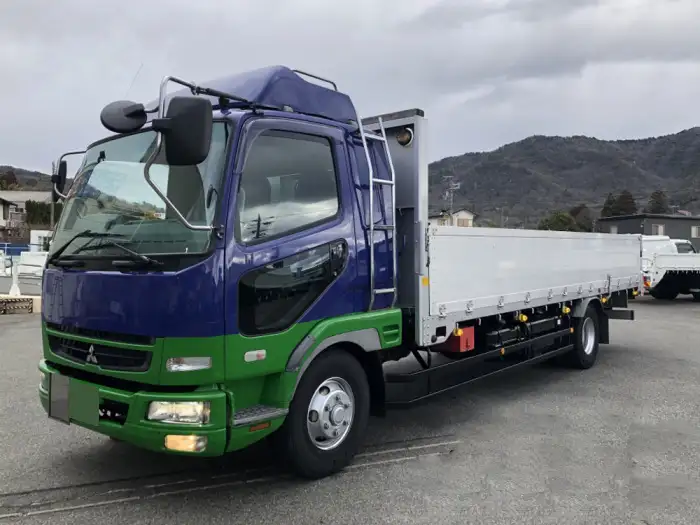 三菱 ファイター 中型/増トン 平ボディ 床鉄板 アルミブロック の中古トラック【車両No.174951】