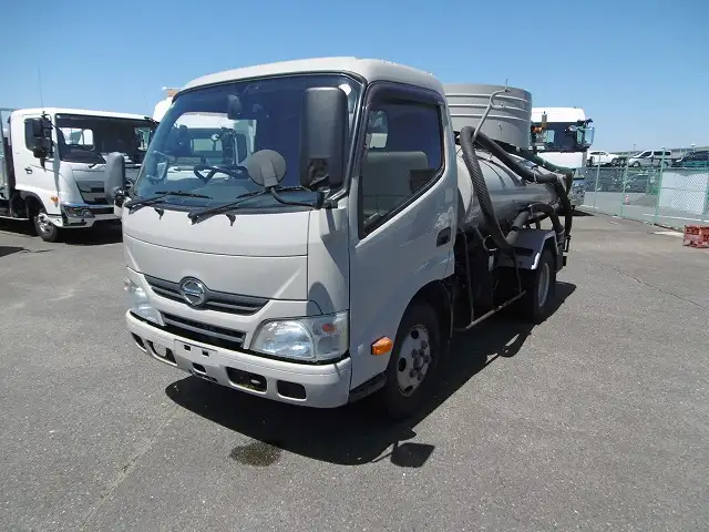 日野 デュトロ 小型 タンク車 バキューム TKG-XZU600Eの中古トラック画像1