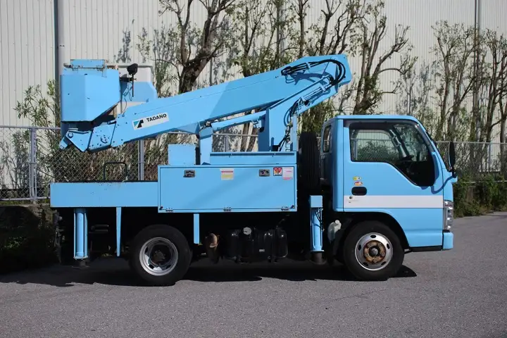 いすゞ エルフ 小型 高所・建柱車 高所作業車 BKG-NKR85ANの中古トラック画像3