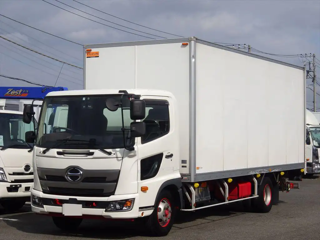 日野 レンジャー 中型/増トン アルミバン パワーゲート 2KG-FC2ABAの中古トラック画像1