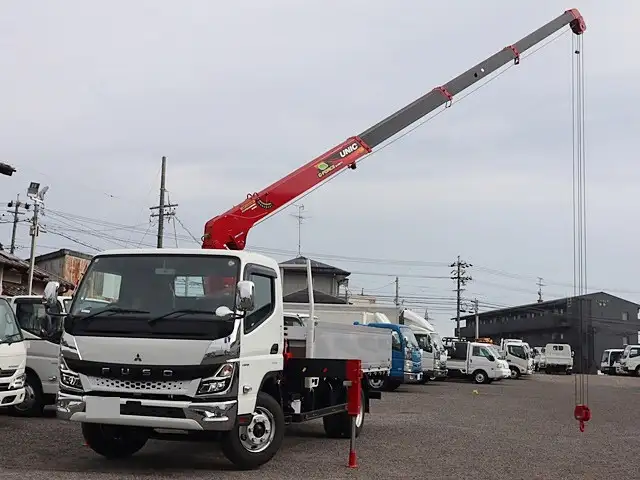 三菱 キャンター 小型 クレーン付 アルミブロック 4段の中古トラック画像8
