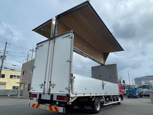 日野 レンジャー 中型/増トン ウイング ベッド 2KG-FD2ABAの中古トラック画像6