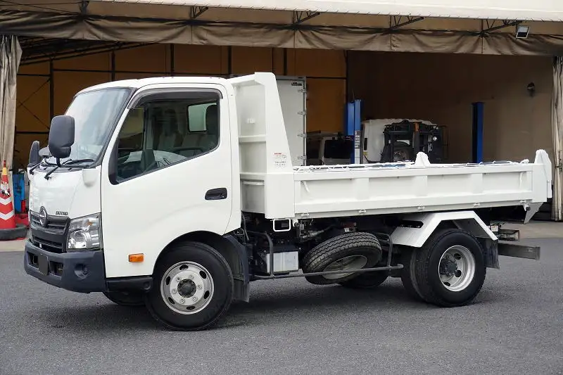 日野 デュトロ 小型 ダンプ ローダー 強化の中古トラック画像1