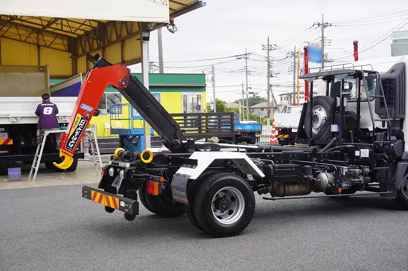 日野 レンジャー 中型/増トン アームロール ツインホイスト TKG-FC9JEAAの中古トラック画像6