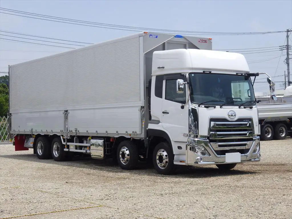 日産UD クオン 大型 ウイング ハイルーフ エアサスの中古トラック画像2