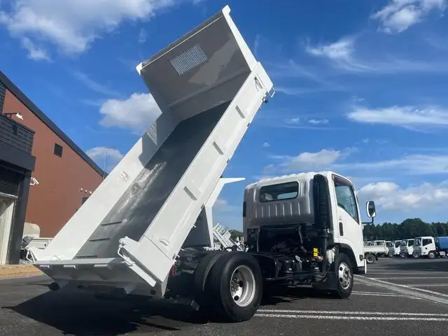 いすゞ エルフ 小型 ダンプ ローダー の中古トラック画像4