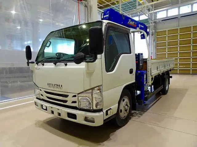いすゞ エルフ 小型 クレーン付 3段 ラジコンの中古トラック画像1