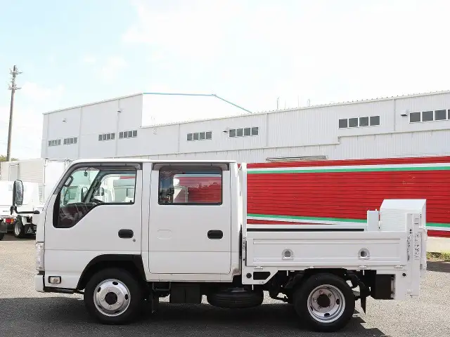 いすゞ エルフ 小型 平ボディ Wキャブ パワーゲートの中古トラック画像5