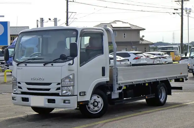 いすゞ エルフ 小型 平ボディ アルミブロック TRG-NPR85AR の中古トラック【車両No.175130】