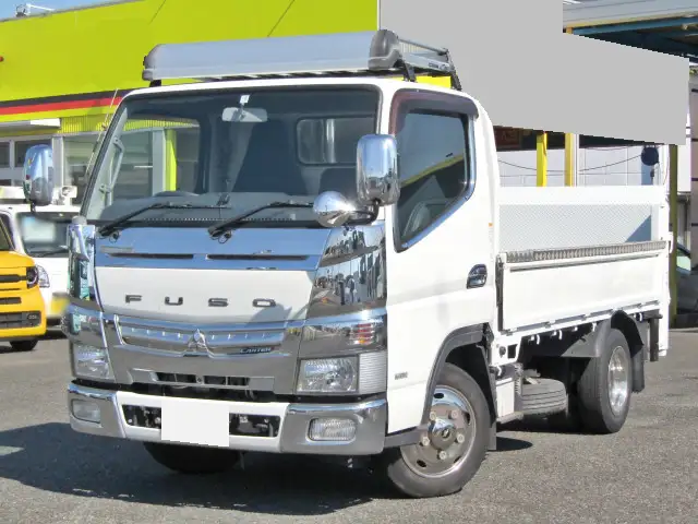 三菱 キャンター 小型 平ボディ パワーゲート TKG-FBA20｜画像1