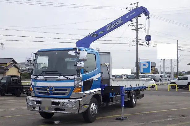 日野 レンジャー 中型/増トン クレーン付 4段 ラジコンの中古トラック画像1