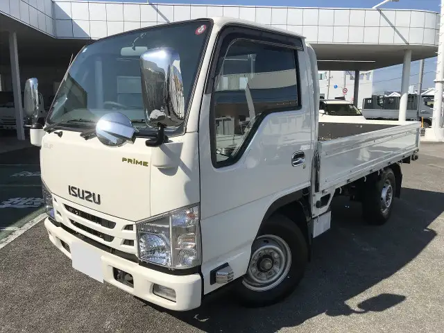 いすゞ エルフ 小型 平ボディ TRG-NHR85A H27の中古トラック画像1