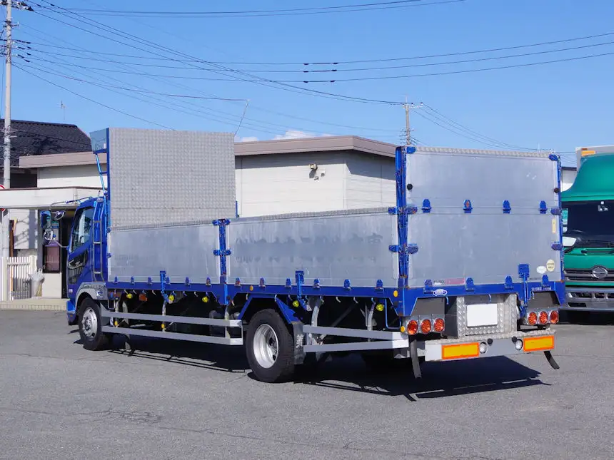 三菱 ファイター 中型/増トン 平ボディ 床鉄板 アルミブロックの中古トラック画像5