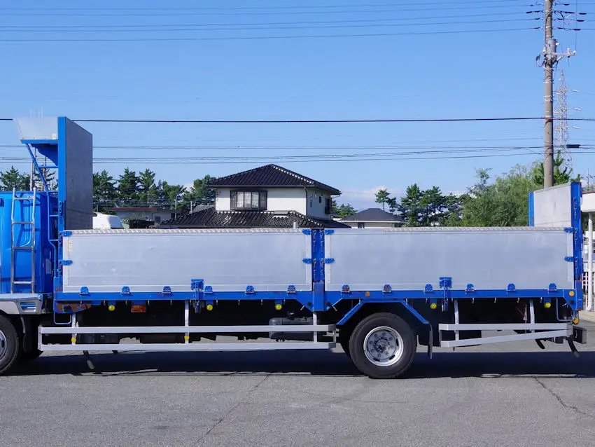 三菱 ファイター 中型/増トン 平ボディ 床鉄板 アルミブロックの中古トラック画像13