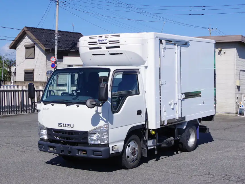 いすゞ エルフ 小型 冷凍冷蔵 低温 床ステン の中古トラック【車両No.175274】