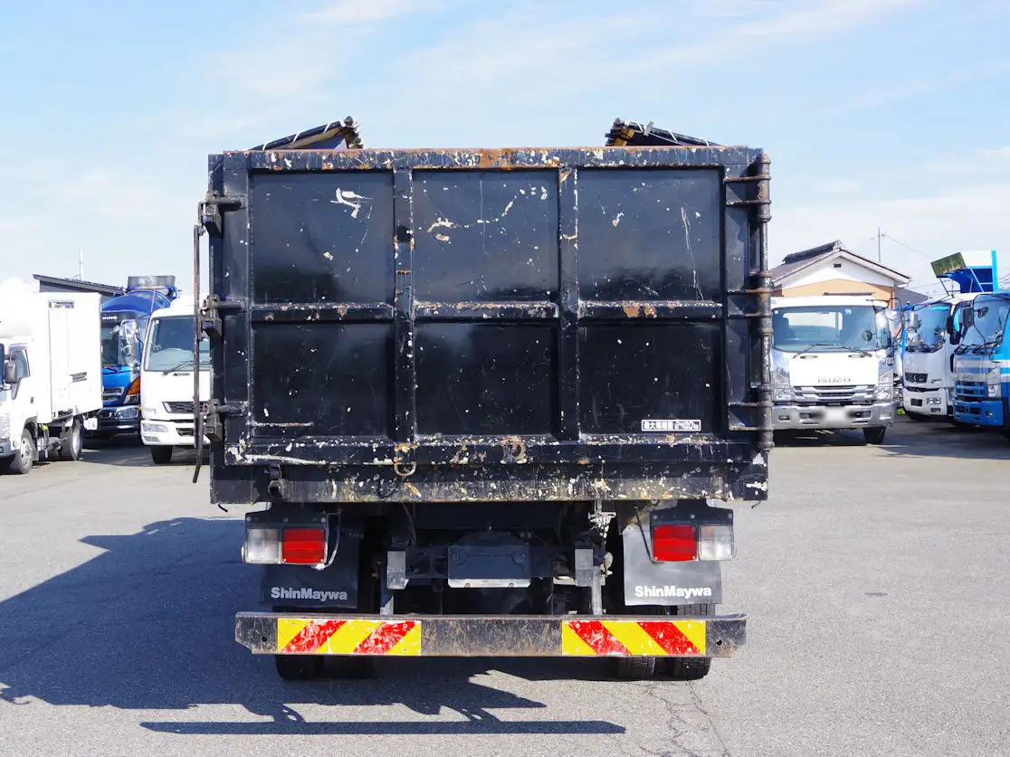 日野 レンジャー 中型/増トン ダンプ 土砂禁 コボレーンの中古トラック画像3