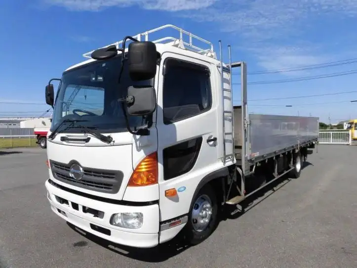 日野 レンジャー 中型/増トン 平ボディ アルミブロック ベッド の中古トラック【車両No.175433】