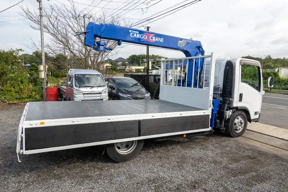 いすゞ エルフ 小型 クレーン付 4段 ラジコンの中古トラック画像5