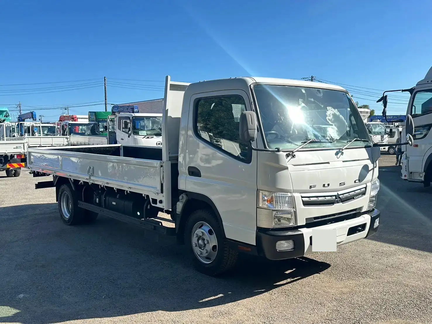 三菱 キャンター 小型 平ボディ TPG-FEB80 H31/R1の中古トラック画像2