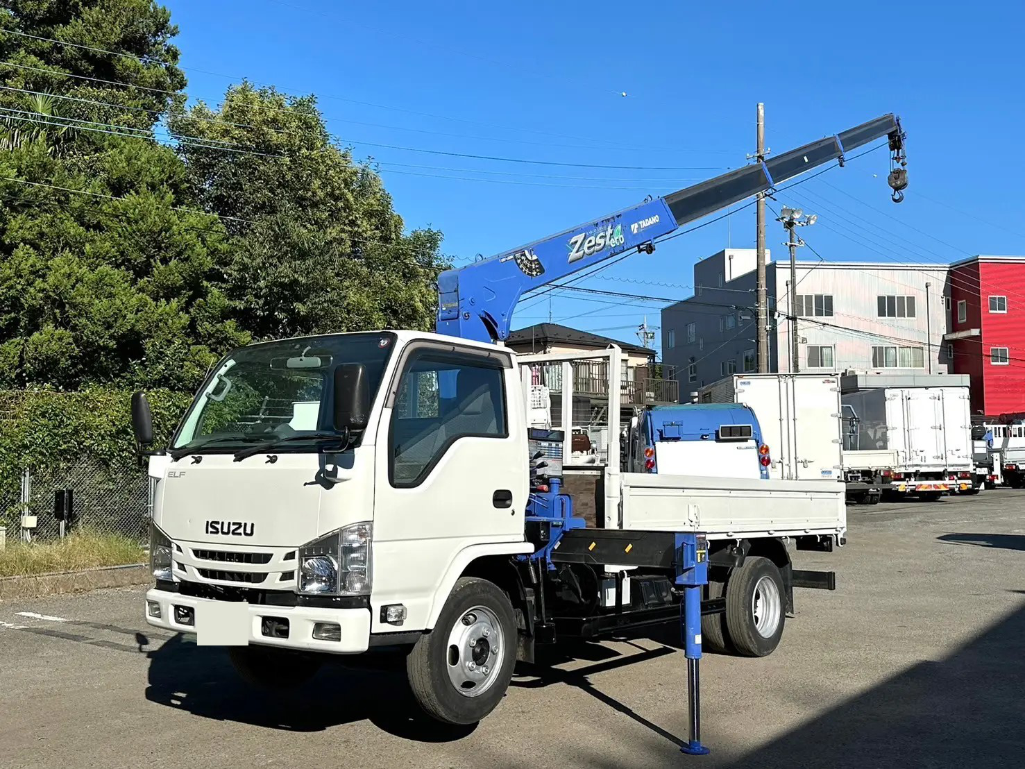 いすゞ エルフ 小型 クレーン付 標準ロング 2RG-NKR88R
