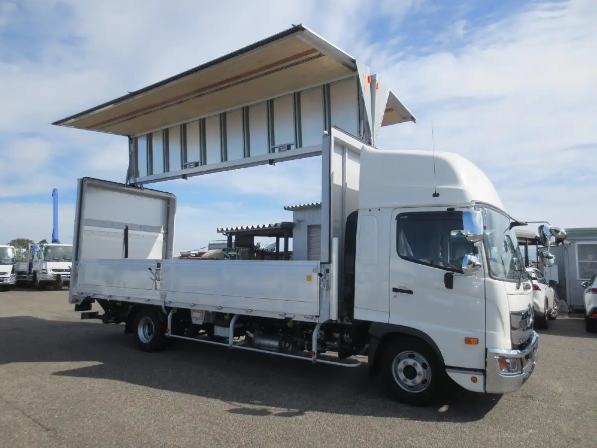 日野 レンジャー 中型/増トン ウイング パワーゲート エアサスの中古トラック画像9