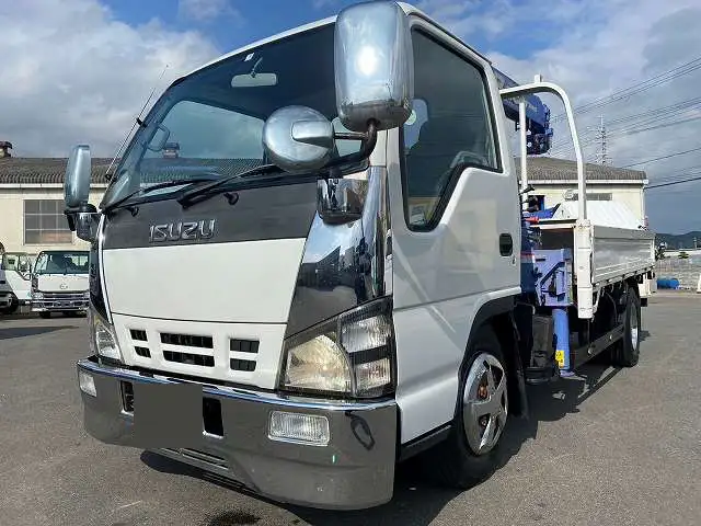 いすゞ エルフ 小型 クレーン付 3段 ラジコン｜画像1