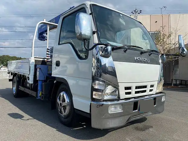 いすゞ エルフ 小型 クレーン付 3段 ラジコンの中古トラック画像2