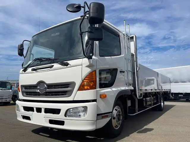 日野 レンジャー 中型/増トン 平ボディ アルミブロック ベッド の中古トラック【車両No.175527】