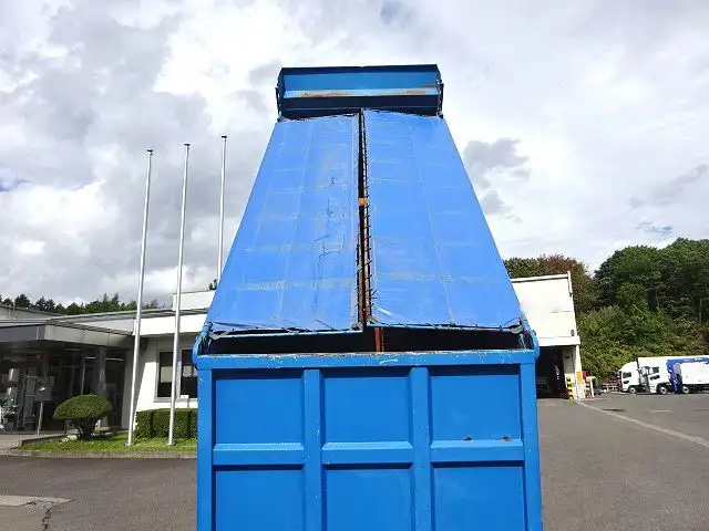三菱 スーパーグレート 大型 ダンプ 土砂禁 天蓋付きの中古トラック画像5