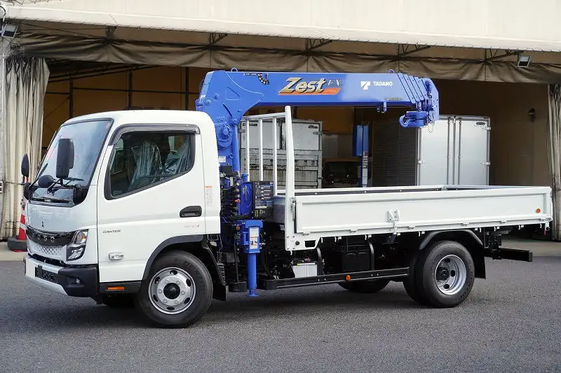 三菱 キャンター 小型 クレーン付 5段 ラジコンの中古トラック画像1