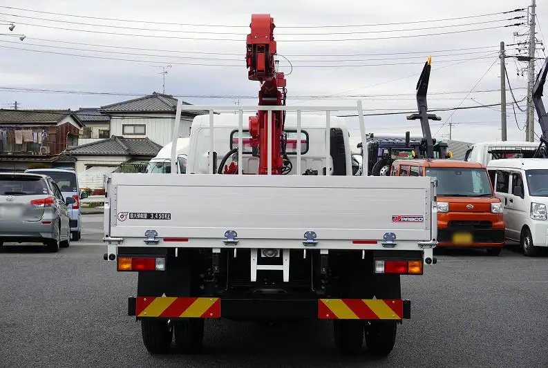 三菱 キャンター 小型 クレーン付 アルミブロック 4段の中古トラック画像3